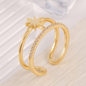 Simple Microset Open Ring